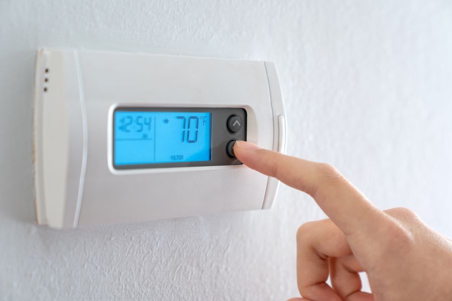 digital wall thermostat