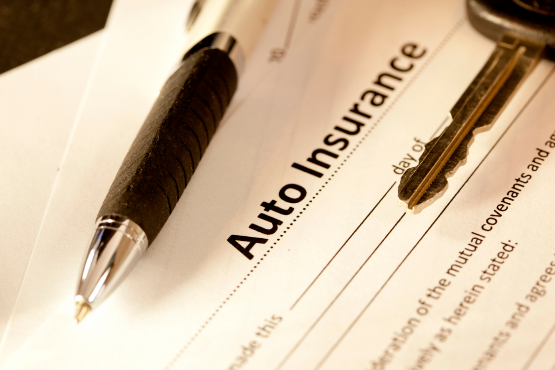 Auto insurance papers